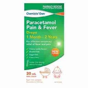 Chemists' Own Paracetamol Pain & Fever 1 Month 2 Years 20ml