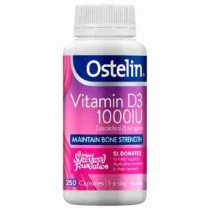 Ostelin Vitamin D3 1000Iu - 250 Capsules