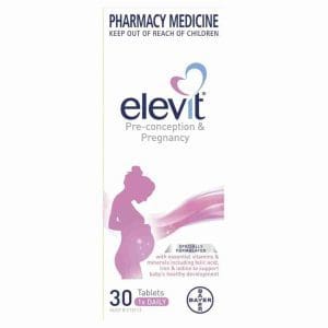 Elevit Pre - Conception And Pregnancy Multivitamin Tablets 30 Pack (30 Days)