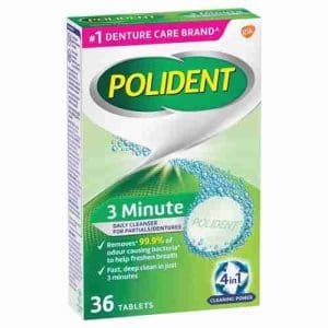 Polident Fresh Active Express 36 Tablets