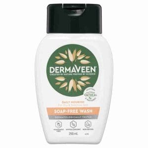 Dermaveen Daily Nourish Soap - Free Wash For Dry & Sensitive Skin 250ml