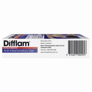 Difflam Anti - Inflammatory Extra Strength Gel 30G Pain Relief Muscles And Joints - Image 5