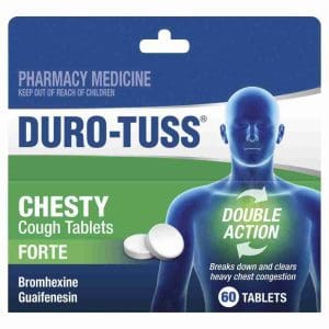 Duro - Tuss Chesty Cough Forte 60 Tablets
