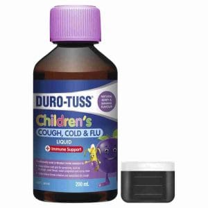 Duro - Tuss Children'S Cough, Cold & Flu Liquid + Immune Support 200ml - Image 6