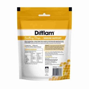 Difflam Soothing Throat Drops + Immune Support Honey & Lemon Flavour Value Pack - Image 3