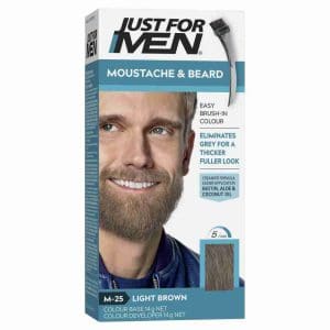 Just For Men Brush - In Colour Gel Moustache & Beard Light Brown M25