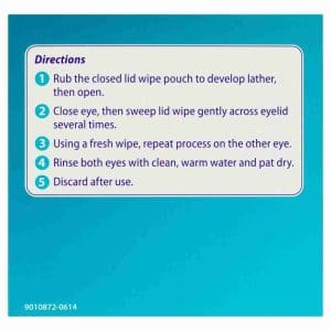 Systane Lid Wipes 30 Count - Image 4