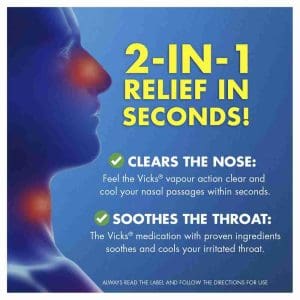 Vicks Vapodrops Butter Menthol Lozenges 24 Pack - Image 5