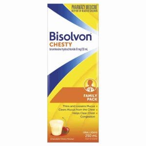 Bisolvon Chesty Liquid 250ml