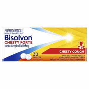 Bisolvon Chesty Forte 30 Tablets - Image 2