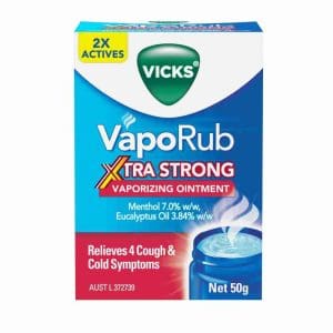 Vicks Vaporub Xtra Strong Vaporizing Ointment 50G