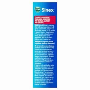 Vicks Sinex Nasal Decongestant Nasal Spray 15ml - Image 4