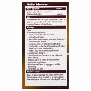 Betadine Antiseptic Topical Solution 100ml - Image 3