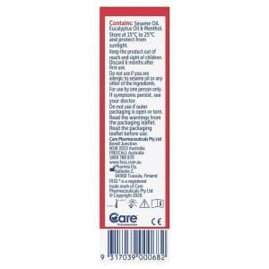 3* Fess Dry Nose Oil Nasal Spray 10ml - Image 5