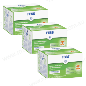 3* Fess Sinu Cleanse Gentle Nasal And Sinus Wash Sachets 100 Refills