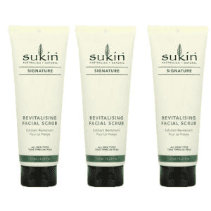 Lot of 3| Sukin Signature Revitalising Facial Scrub 125ml