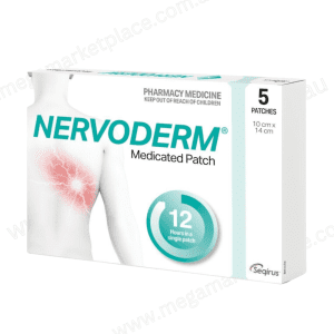 Nervoderm Medicated Patches 5 Pack Shooting Stabbing Burning Nerve Pain Relief - Image 1