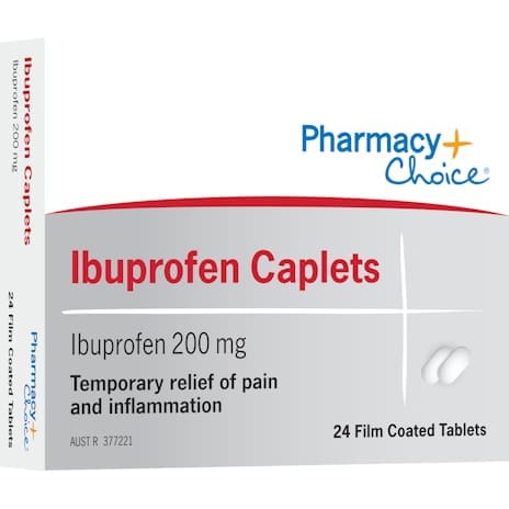 Pharmacy Choice Ibuprofen Caplets 24