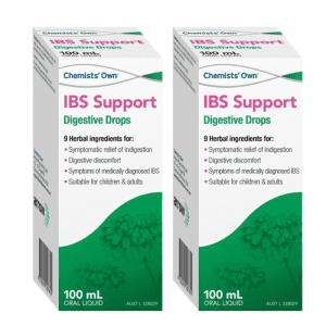 2*  Chemists' Own IBS Support Digestive Drops Suitable For Children & Adult 100ml
