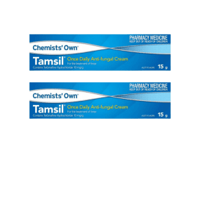 2* Chemists' Own Tamsil Once Daily Anti - Fungal Cream Helps Relieve Itching 15G