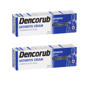 2* Dencorub Penetrating Arthritis Cream No Heat No Odour Pain Relief 100G =200G