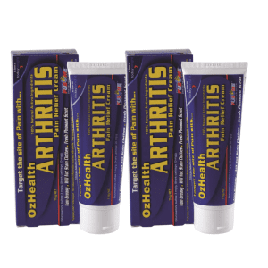 2* Ozhealth Arthritis Pain Relief Cream 114G Glucosamine Plus Vitamin E