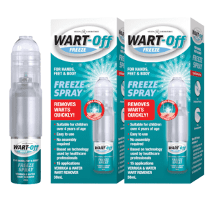 2* Wart Off Freeze Spray - Remove Warts That Works In 10 - 14 Days 38ml = 76ml
