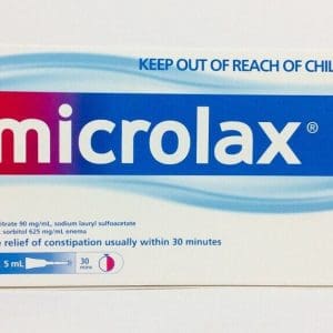 Microlax Gentle Relief Of Constipation Easy Hygienic Discreet 50 X 5ml