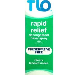 2*Flo Rapid Relief Decongestant Nasal Spray - Clear Blocked Or Runny Nose 15ml - Image 4