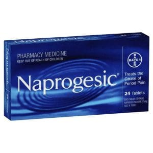 Naprogesic Treats The Cause Of Period Aches & Pain 275mg Tablets 24 Pack - Image 1