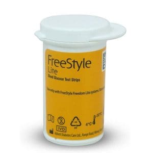 Abbott FreeStyle Optium Blood Glucose Test Strips 100 Pack - Image 6