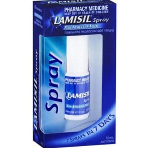 Lamisil Spray For Athlete'S Foot Terbinafine Jock Itch Tinea 7 Sprays 15ml New