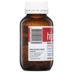 2* Hiprex Antibacterial Suppress & Eliminate Urinary Tract Bacteria 100 Tablets - Image 4