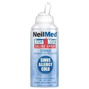 Neilmed Nasamist Isotonic Saline Spray Sterile For Sinus, Allergy & Cold 75ml