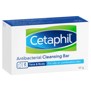 Cetaphil Antibacterial Cleansing Bar 127G
