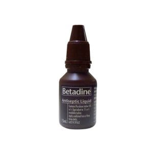 Betadine Antiseptic Topical Solution For Minor Abrasions & Skin Infection 15ml - Image 3