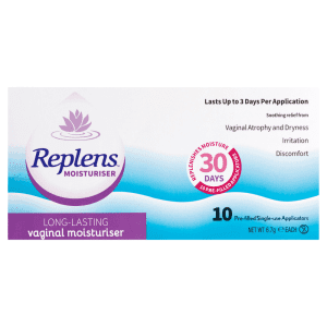 Replens Long Lasting Vag Moisturiser 10 Pack, Hormone - Free & Soothing Relief - Image 2