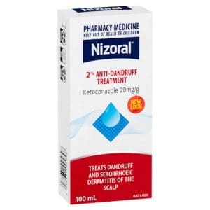 Nizorale Anti - Dandruff & Seborrhoeic Dermatitis Treatment Shampoo 2% 100ml