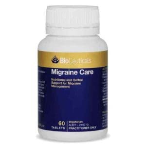Bioceuticals Migraine Care 60 Tablets - > Reduce Severity Of Migraine Headaches