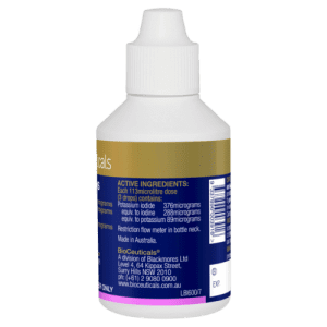 Bioceuticals Iodine Drops 50ml Oral Liquid Healthy Thyroid Gland Function Vegan - Image 4