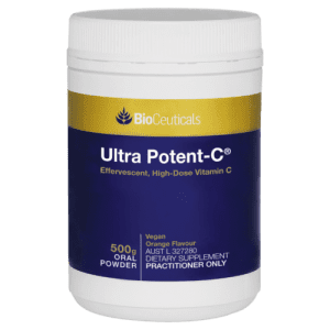 Bioceuticals Ultra Potent - C 500G Oral Powder High - Dose Vitamin C 2100mg Vegan