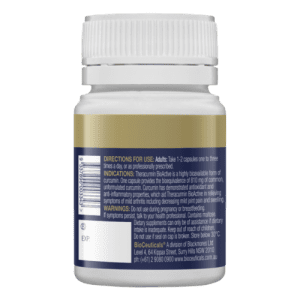 Bioceuticals Theracurmin Bioactive 30 Capsules Highly Bioavailable Curcumin - Image 3