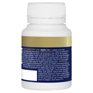 Bioceuticals Methyl - Max 60 Capsules Supporting Haemoglobin Synthesis - Image 3