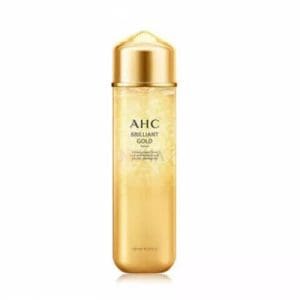 3*AHC Brilliant Glod Luxury Toner 140ml Moisture Anti Aging Care Elastic - Image 5