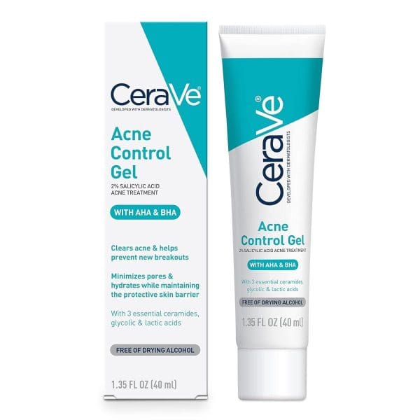 CeraVe Acne Control Gel 2% Salicylic Acid Treatment + AHA & BHA 40mL BRAND NEW Gallery Image 0