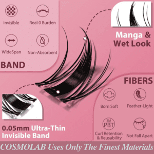 COSMOLAB Lash Kit (Sweet Pea, Dusty Rose) - Image 5