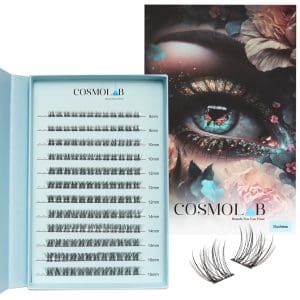 COSMOLAB Duchess Pop-On Lashes- DIY Pre-Glued Extension Clusters