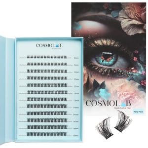 COSMOLAB Fairy Floss Pop - On Lashes - Diy Pre - Glued Extension Clusters