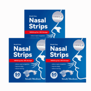 3* COSMOLAB Nasal Strips 50Pcs S/M Clear=150