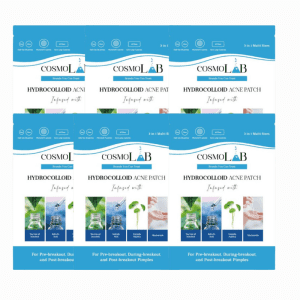 6* COSMOLAB Hydrocolloid Acne Patch Mixed Value Pack